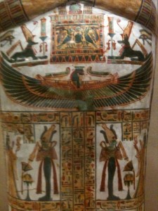 Bevingad Isis och dubbel Osiris