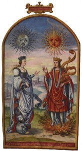 Splendor Solis (bild 4), opublicerad utgåva från Svenska Frimurare Ordens arkiv